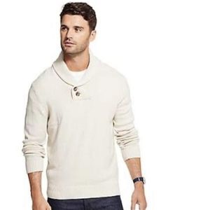 Izod Sweater Shawl Collar